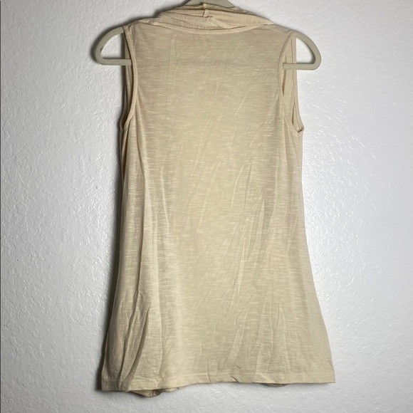 Poof Cream Open Front Women's Cardigan Size L - Picture 4 of 4